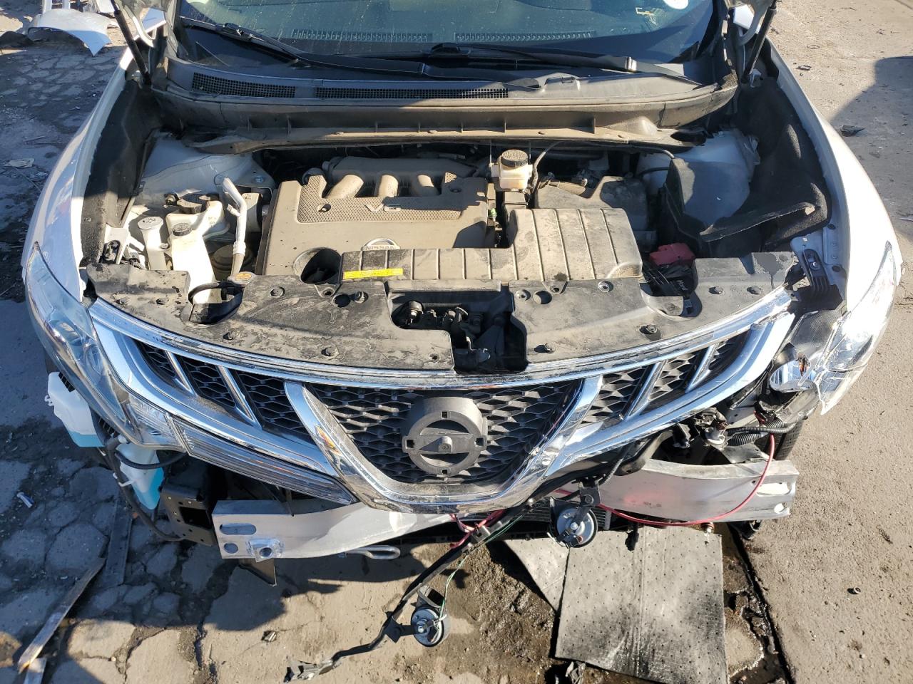 2011 Nissan Murano VIN JN8AZ1MW6BW180040 Copart auction photo, front end damage thumbnail 12