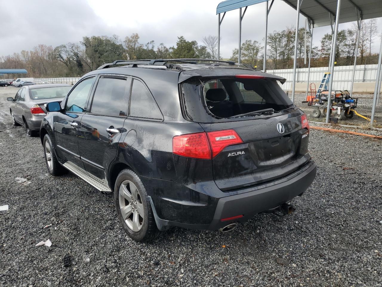2007 Acura MDX VIN 2HNYD28827H551690 Copart auction photo, rear end damage thumbnail 2
