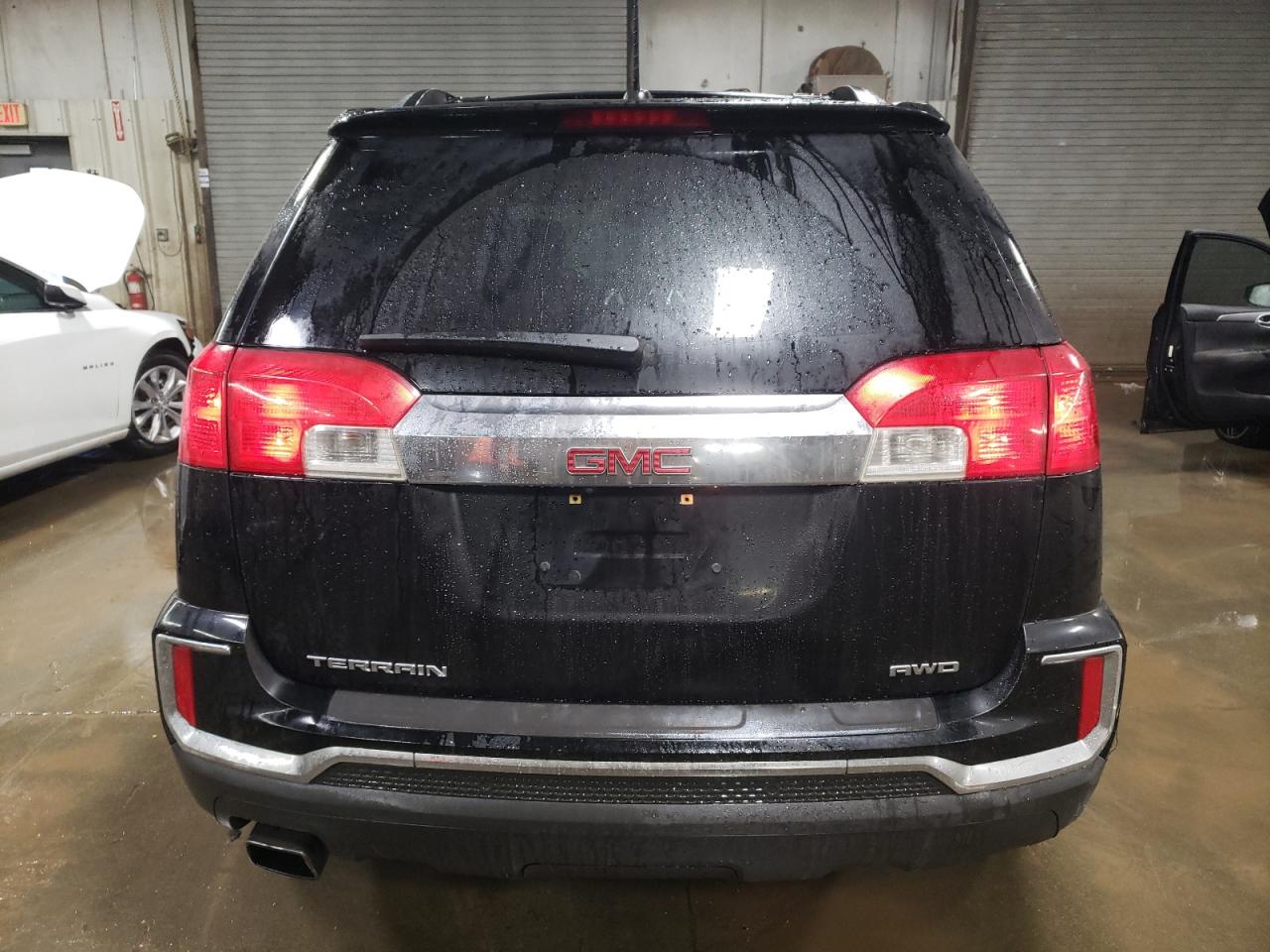 2017 GMC Terrain VIN 2GKFLUEK4H6309254 Copart auction photo, undercarriage damage thumbnail 6