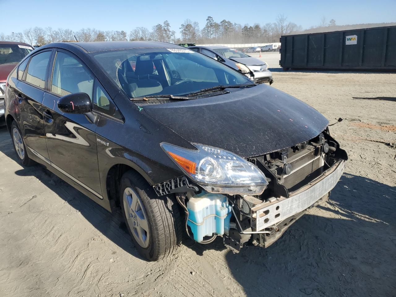 2011 Toyota Prius VIN JTDKN3DU3B5317060 Copart auction photo, front end damage thumbnail 4