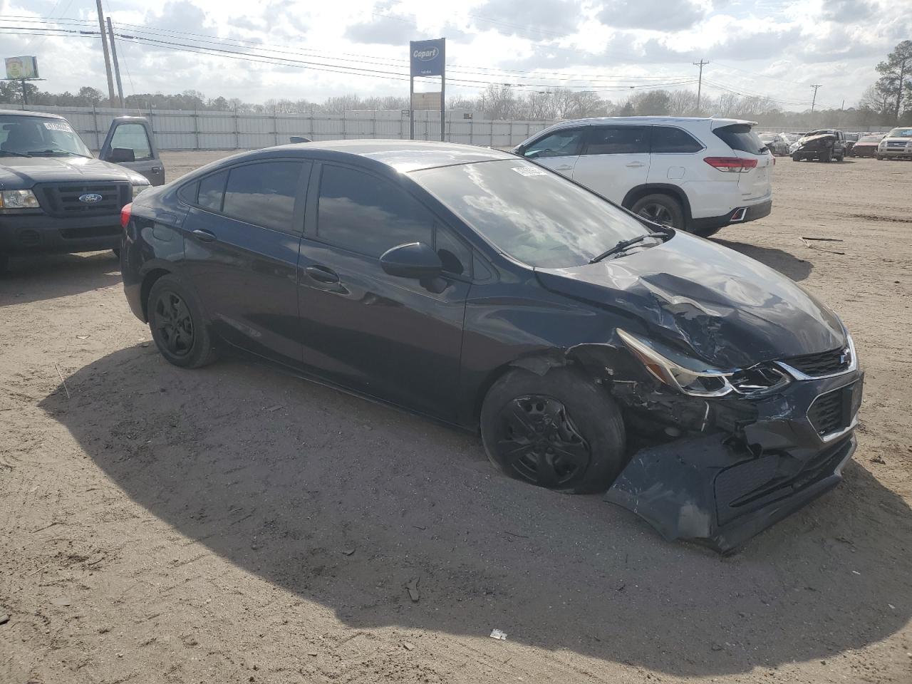 2017 Chevrolet Cruze VIN 1G1BC5SM4H7216569 Copart auction photo, front end damage thumbnail 4