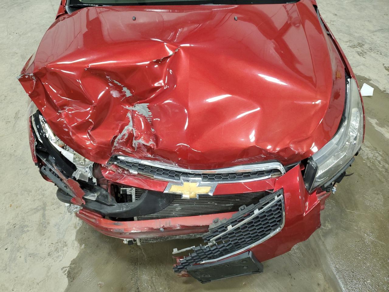 2011 Chevrolet Cruze VIN 1G1PG5S98B7283169 Copart auction photo, front end damage thumbnail 11