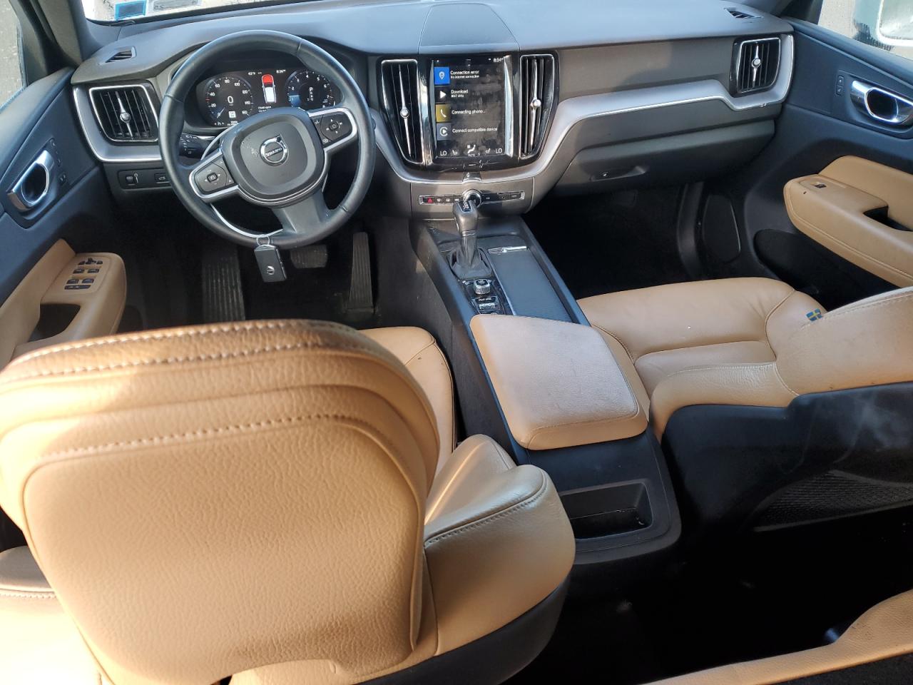 2020 Volvo XC60 VIN YV4102RK4L1599047 Copart auction photo, front end damage thumbnail 8