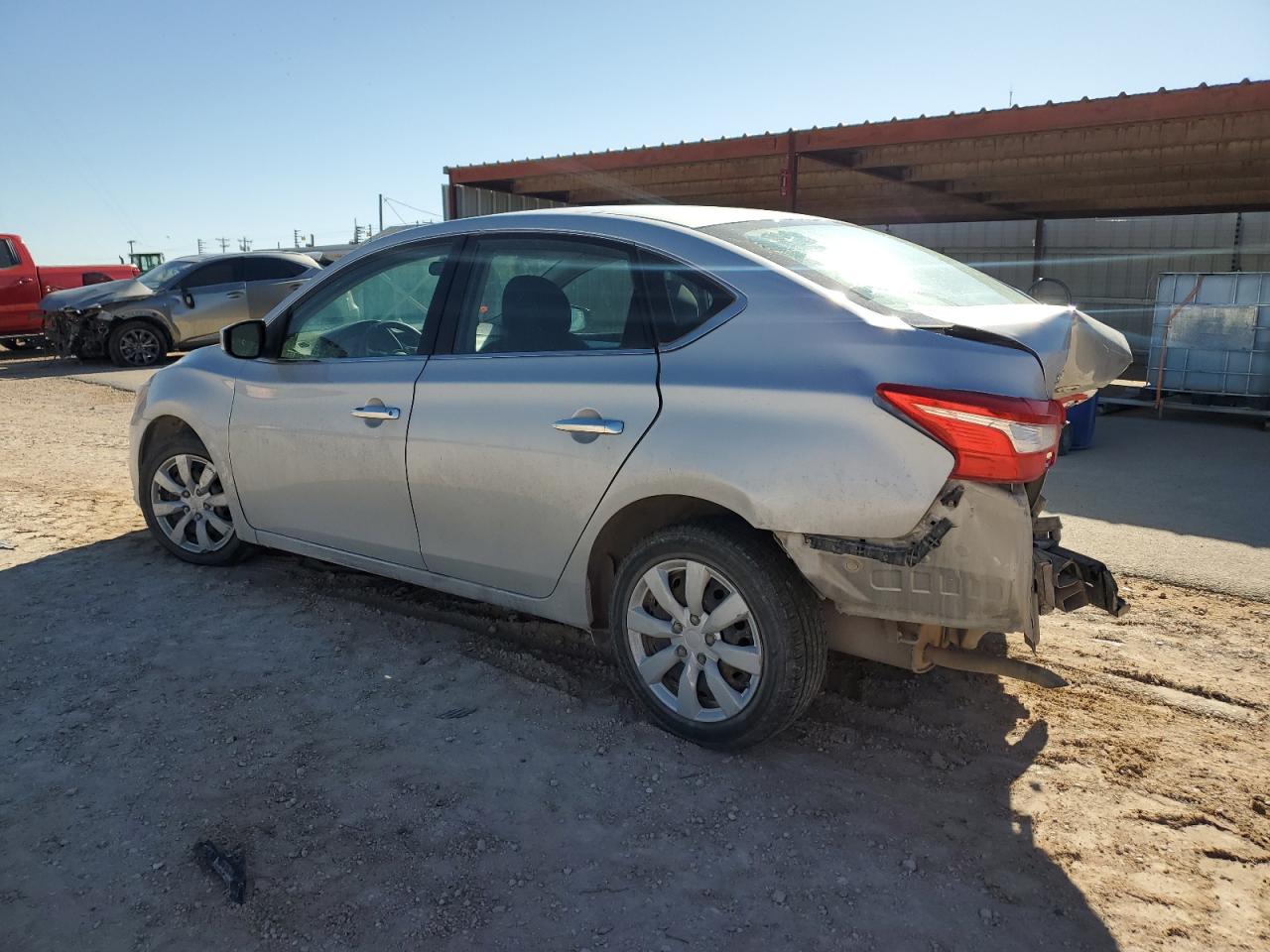 2018 Nissan Sentra VIN 3N1AB7AP5JY287638 Copart auction photo, rear end damage thumbnail 2
