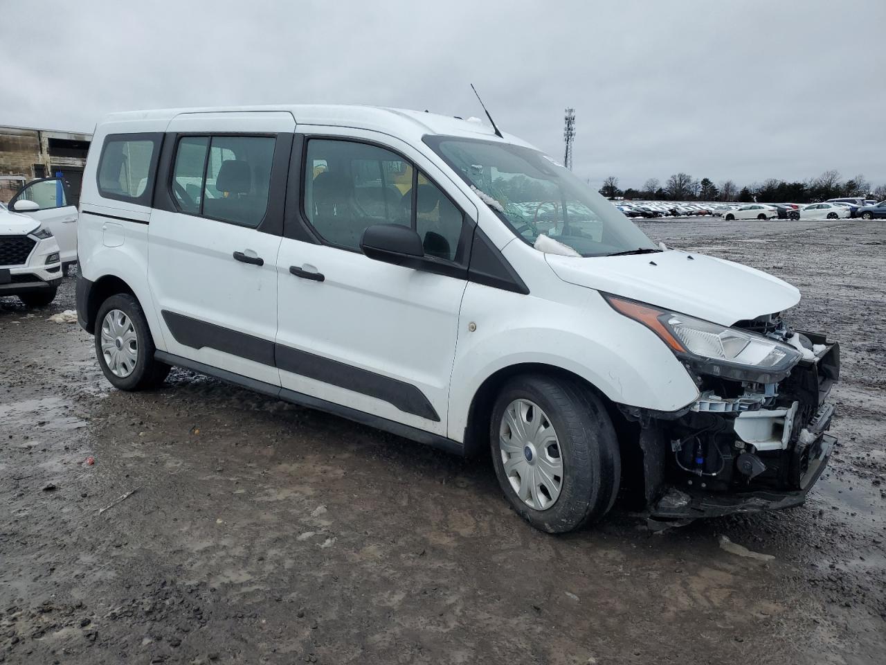 2020 Ford Transit VIN NM0GE9E2XL1480543 Copart auction photo, front end / undercarriage damage thumbnail 4
