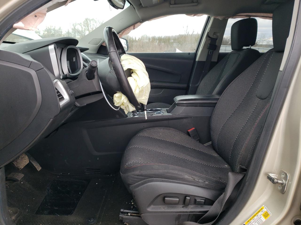 2013 Chevrolet Equinox VIN 2GNALDEKXD1173474 Copart auction photo, front end / side damage thumbnail 7