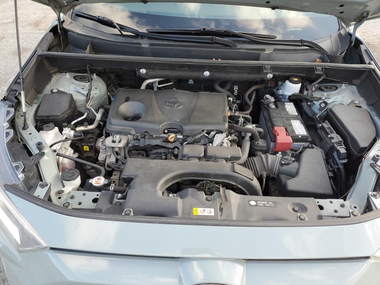 2021 Toyota RAV 4 VIN 2T3C1RFV5MW162208 Copart auction photo, side damage thumbnail 12