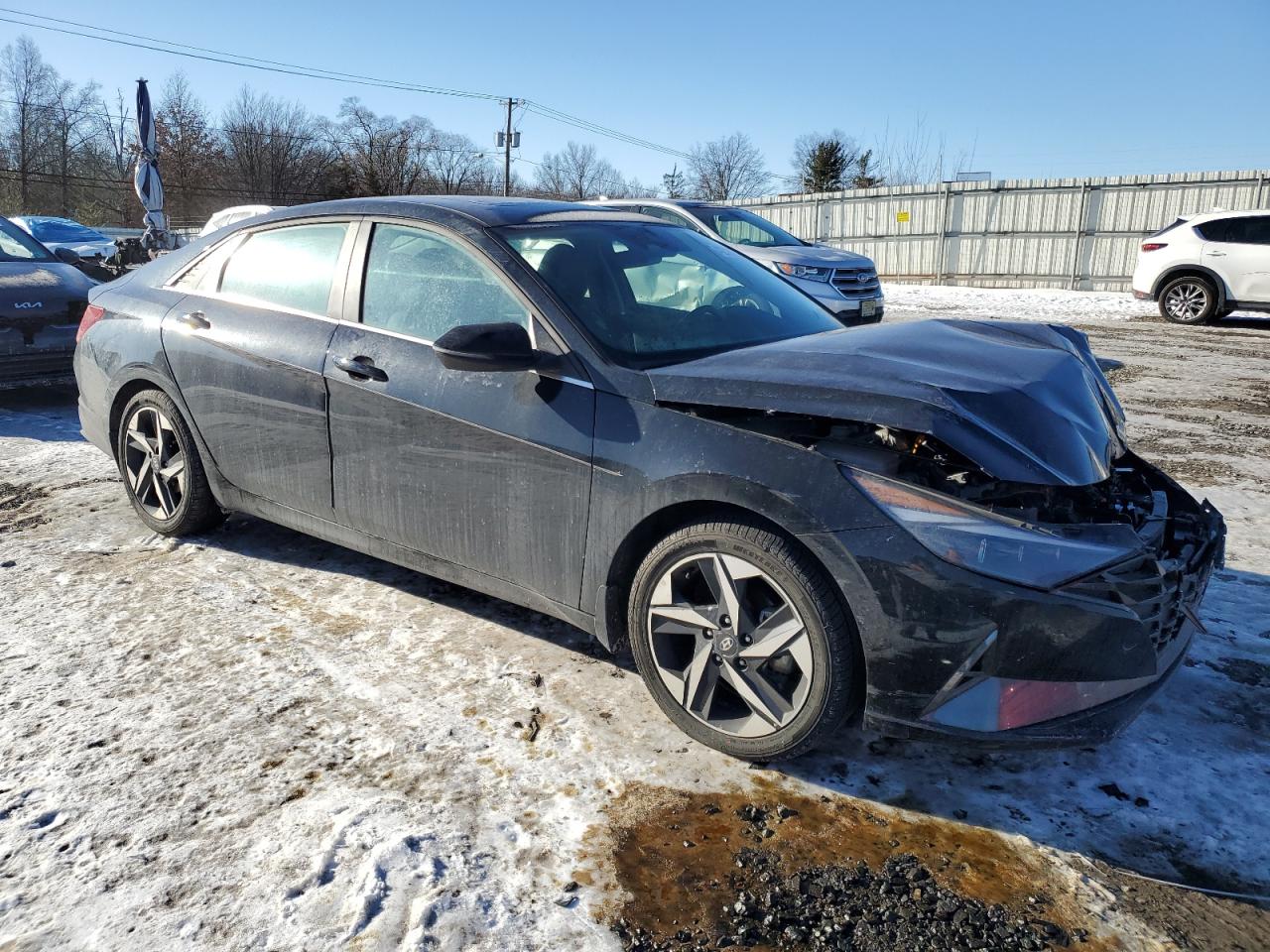 2023 Hyundai Elantra VIN KMHLN4AJXPU046687 Copart auction photo, front end damage thumbnail 4