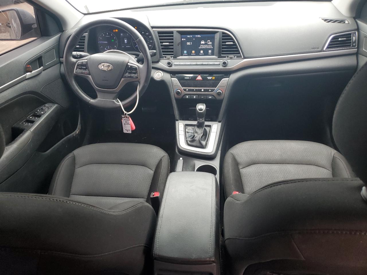 2017 Hyundai Elantra VIN 5NPD84LF6HH165776 Copart auction photo, side / front end damage thumbnail 8