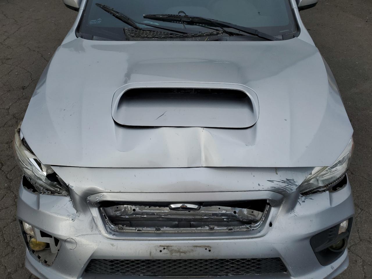 2016 Subaru WRX VIN JF1VA1B64G9831684 Copart auction photo, front end / rear end damage thumbnail 12