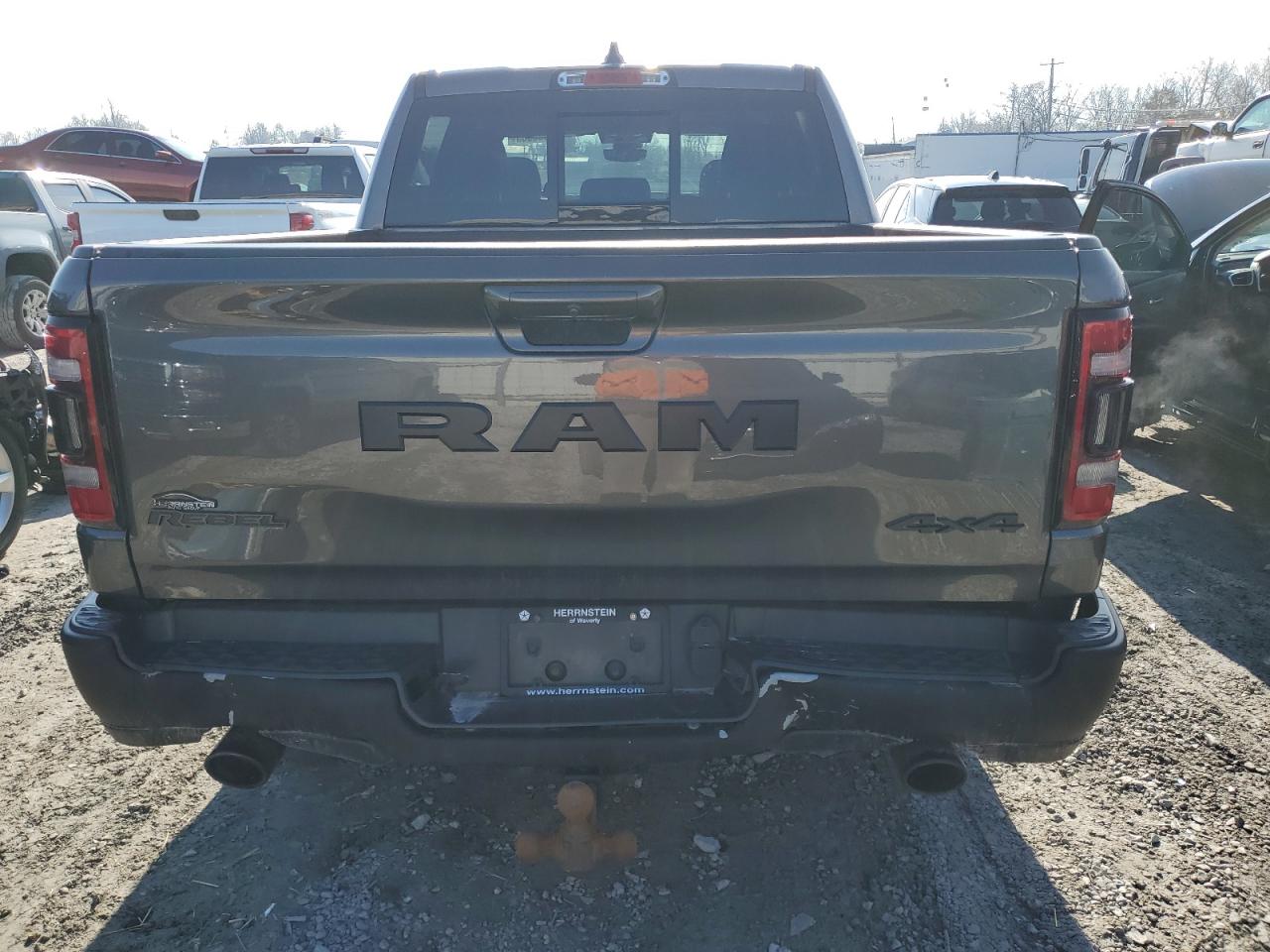 2020 RAM 1500 VIN 1C6SRFLT1LN148339 Copart auction photo, front end / rear end damage thumbnail 6