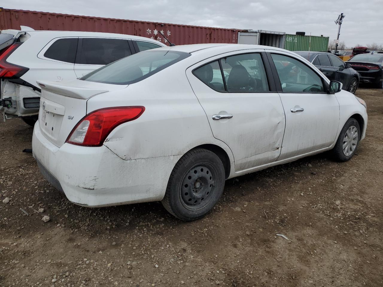 2017 Nissan Versa VIN 3N1CN7AP7HL839020 Copart auction photo, front end damage thumbnail 3