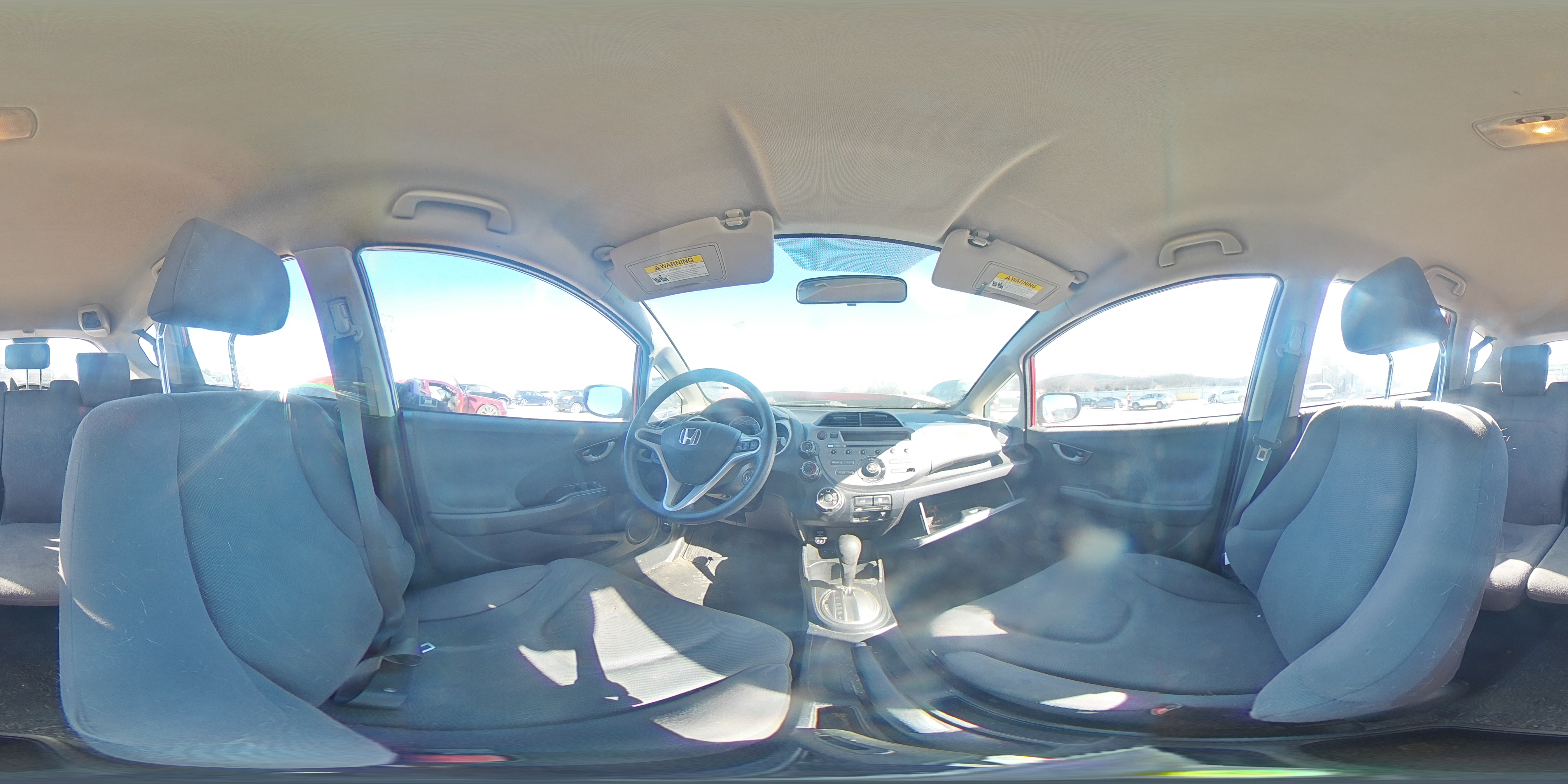2013 Honda Fit VIN JHMGE8H34DC076952 Copart auction photo, front end damage thumbnail 13