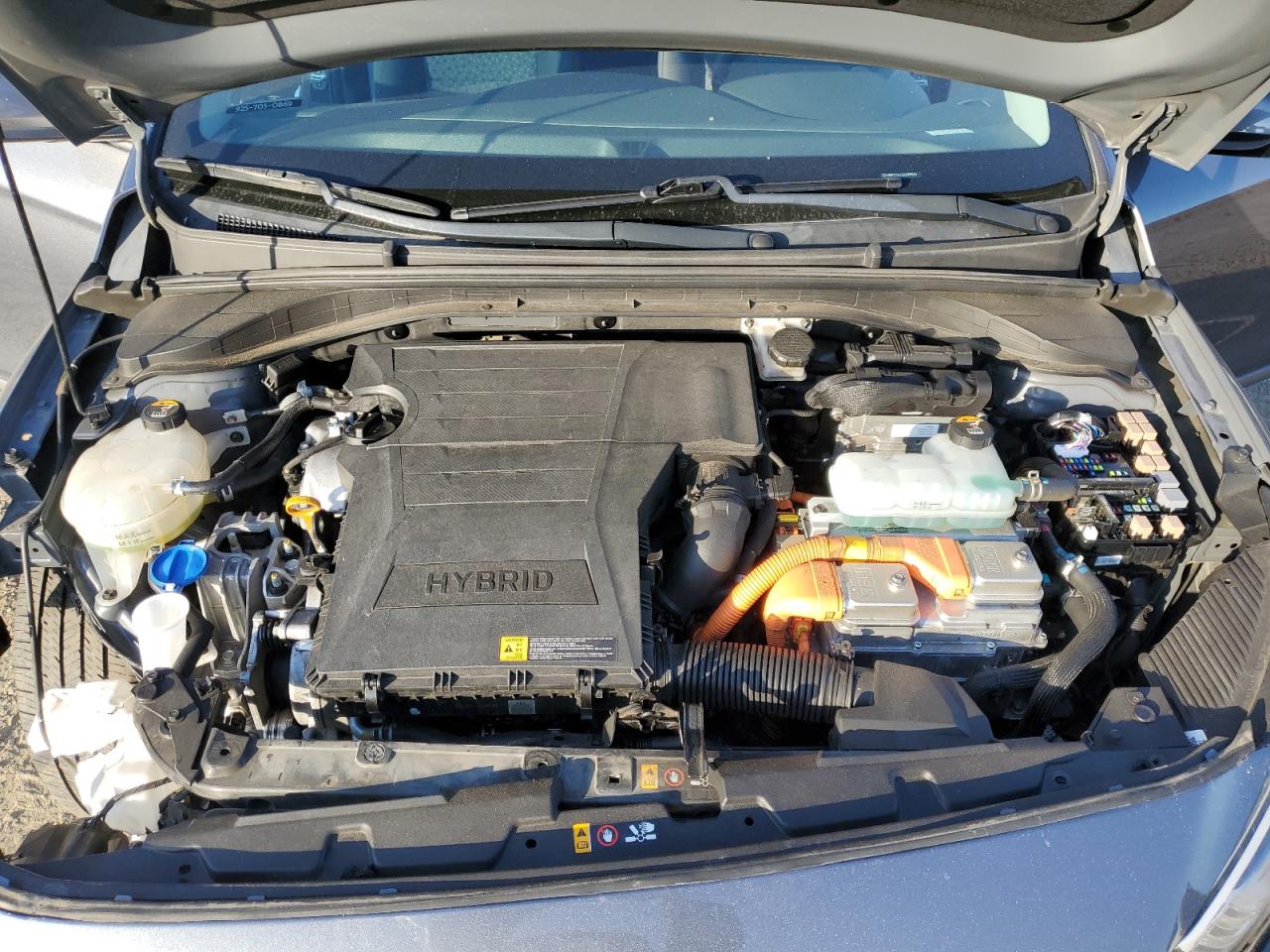 2018 Hyundai IONIQ VIN KMHC75LC2JU088924 Copart auction photo, front end damage thumbnail 13
