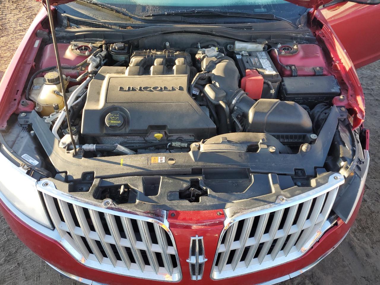 2012 Lincoln MKZ VIN 3LNHL2GC8CR820817 Copart auction photo, front end / minor dent/scratches damage thumbnail 13