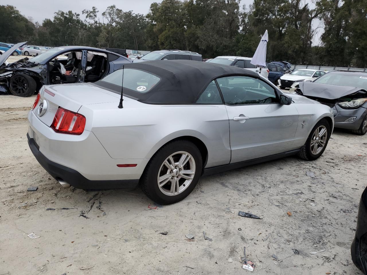 2012 Ford Mustang VIN 1ZVBP8EM1C5259356 Copart auction photo, mechanical damage thumbnail 3