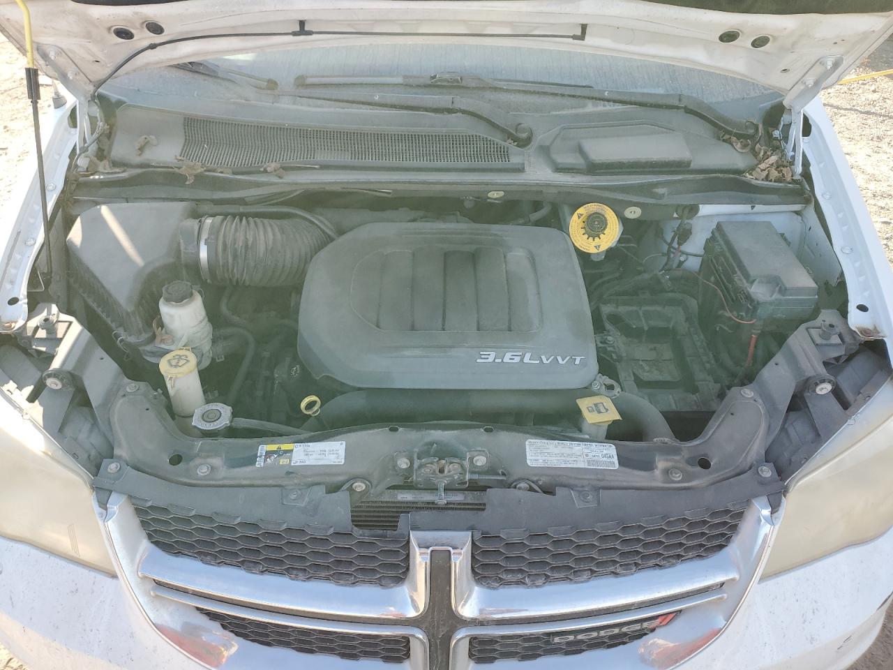 2013 Dodge Caravan VIN 2C4RDGBGXDR819981 Copart auction photo, rear end / front end damage thumbnail 11