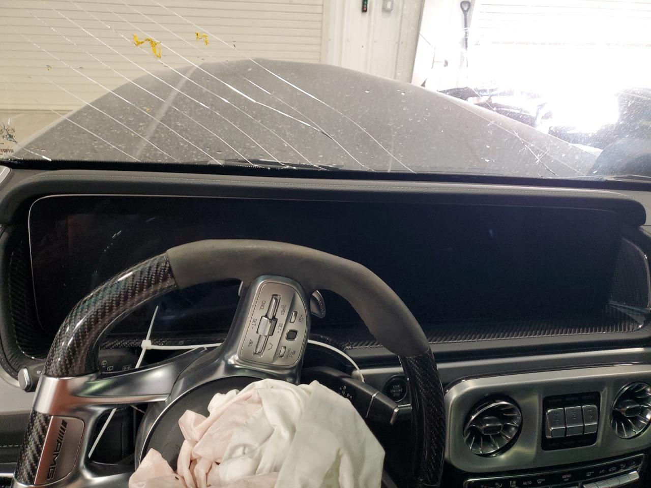 2019 Mercedes-Benz G-klasse VIN WDCYC7HJ4KX315419 Copart auction photo, front end / side damage thumbnail 9