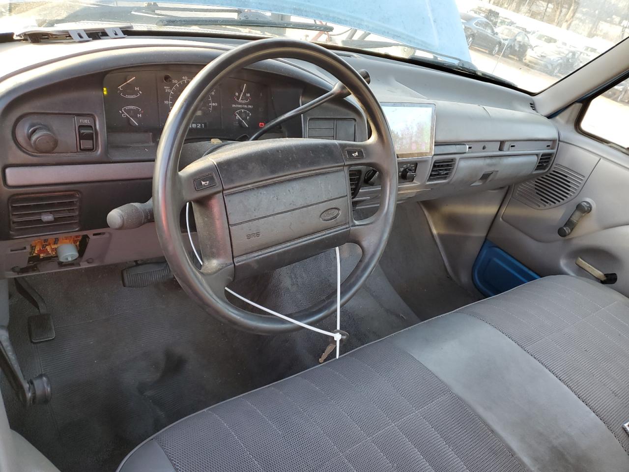 1995 Ford F-150 VIN 1FTEF15Y4SLB43107 Copart auction photo, front end damage thumbnail 8