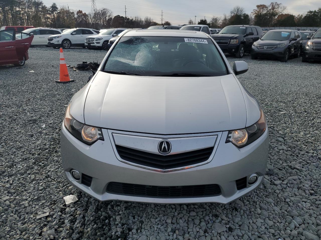2012 Acura TSX VIN JH4CU2F44CC010457 Copart auction photo, top/roof / side damage thumbnail 5