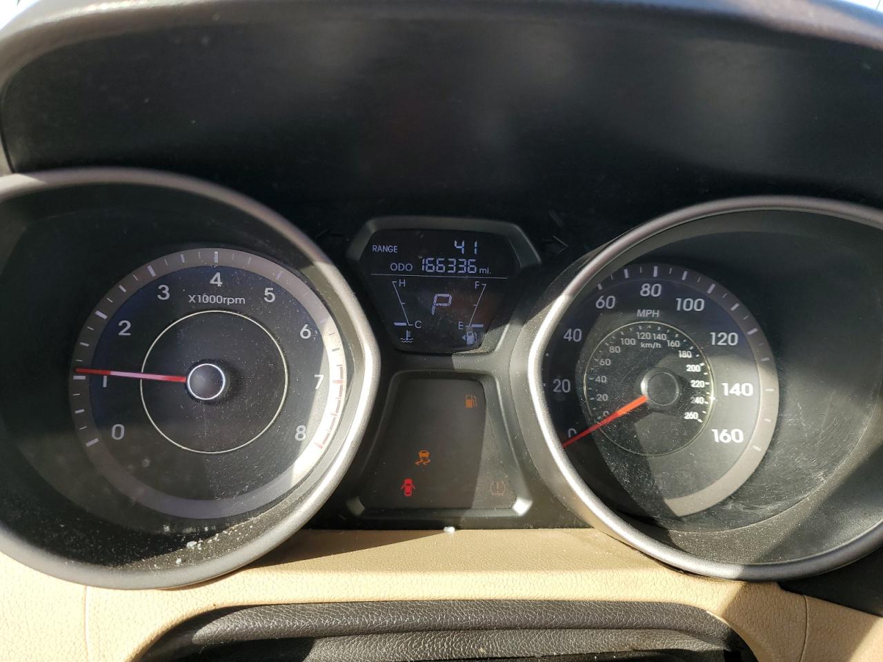 2013 Hyundai Elantra VIN KMHDH4AE4DU601126 Copart auction photo, vandalism damage thumbnail 9