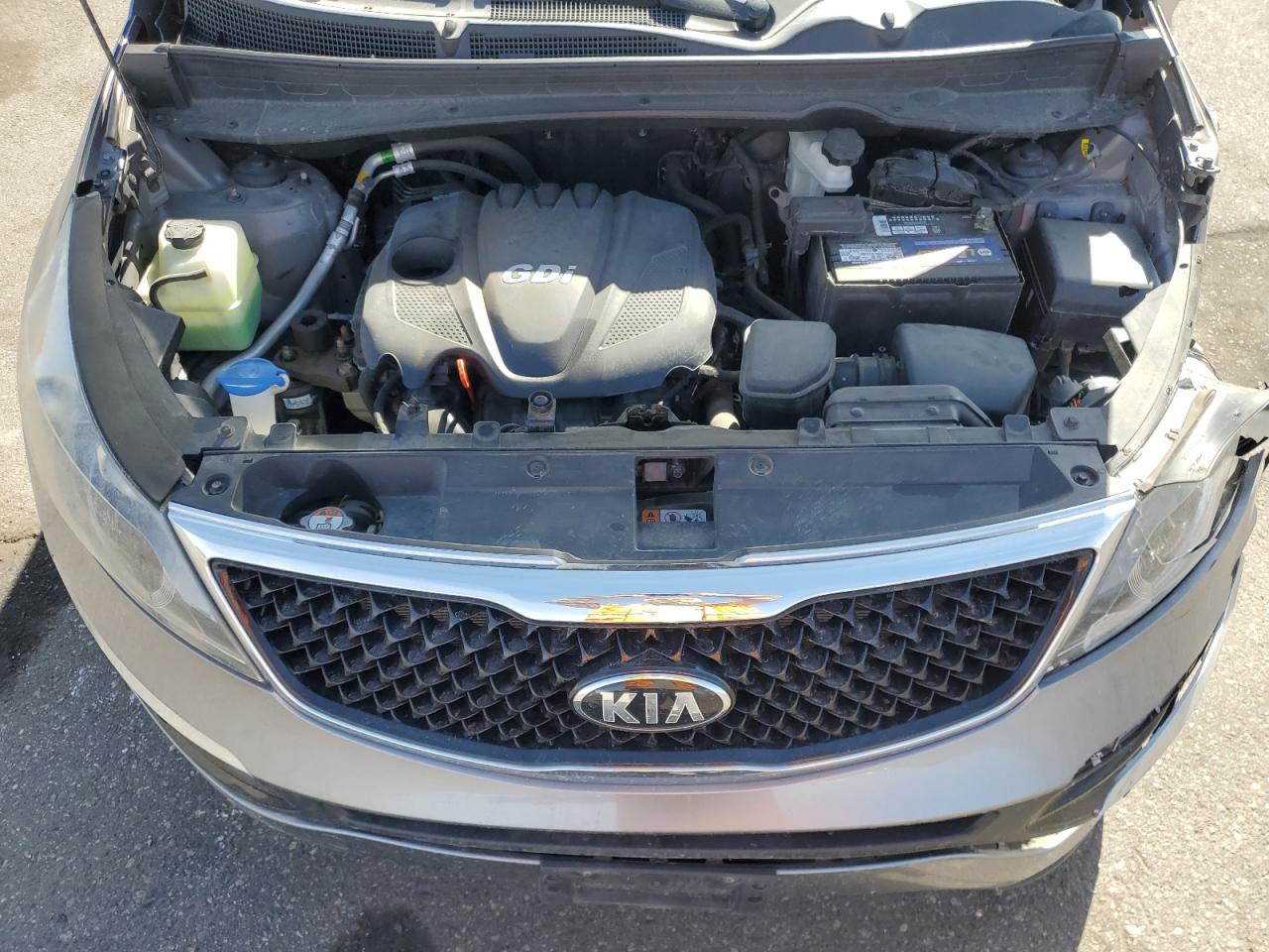 2015 KIA Sportage VIN KNDPB3AC2F7698159 Copart auction photo, front end / mechanical damage thumbnail 12