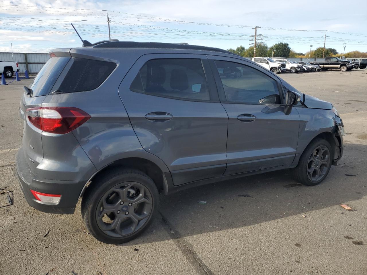 2018 Ford EcoSport VIN MAJ6P1CL8JC175037 Copart auction photo, front end damage thumbnail 3
