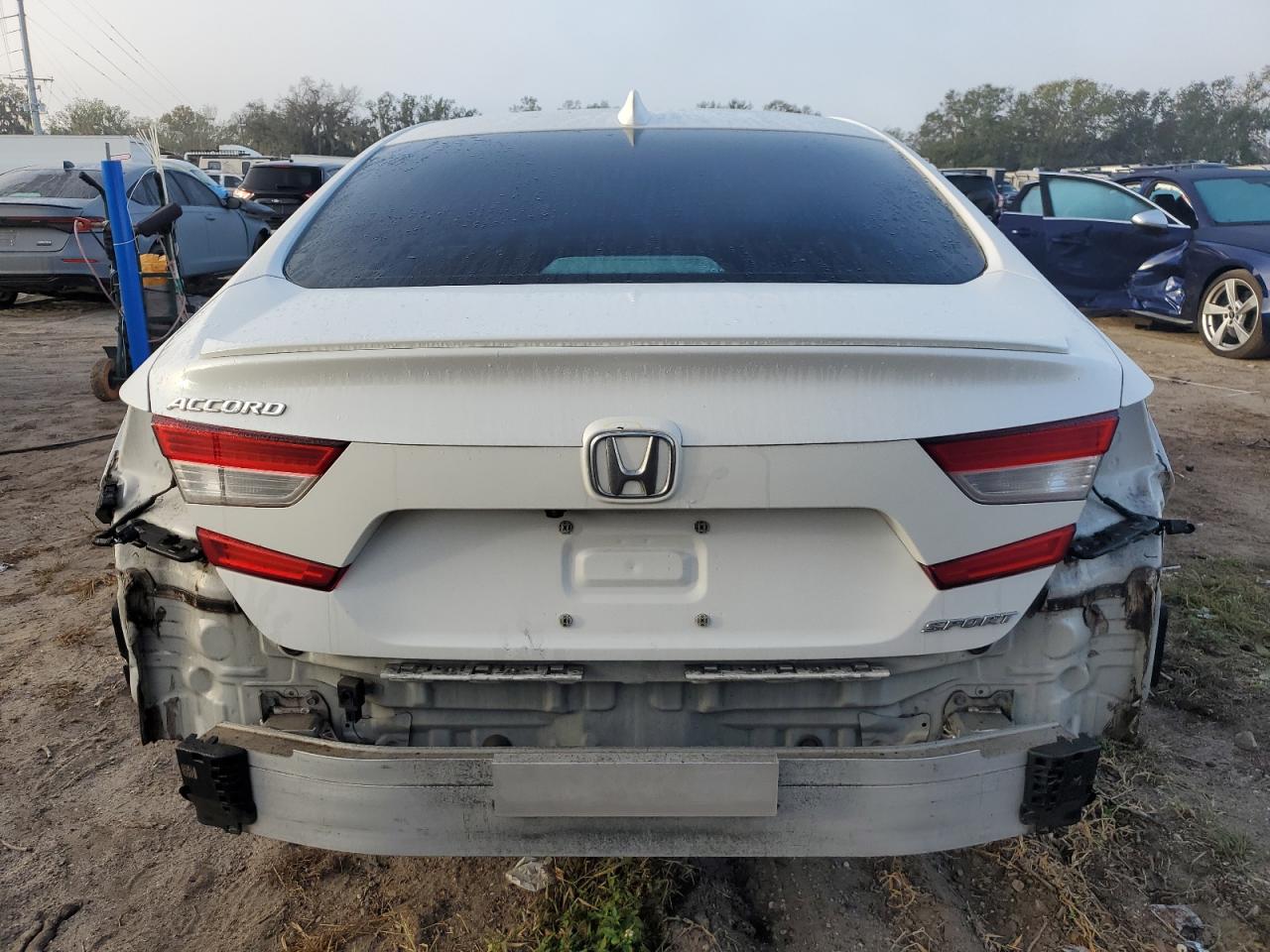 2018 Honda Accord VIN 1HGCV1F37JA212736 Copart auction photo, all over damage thumbnail 6