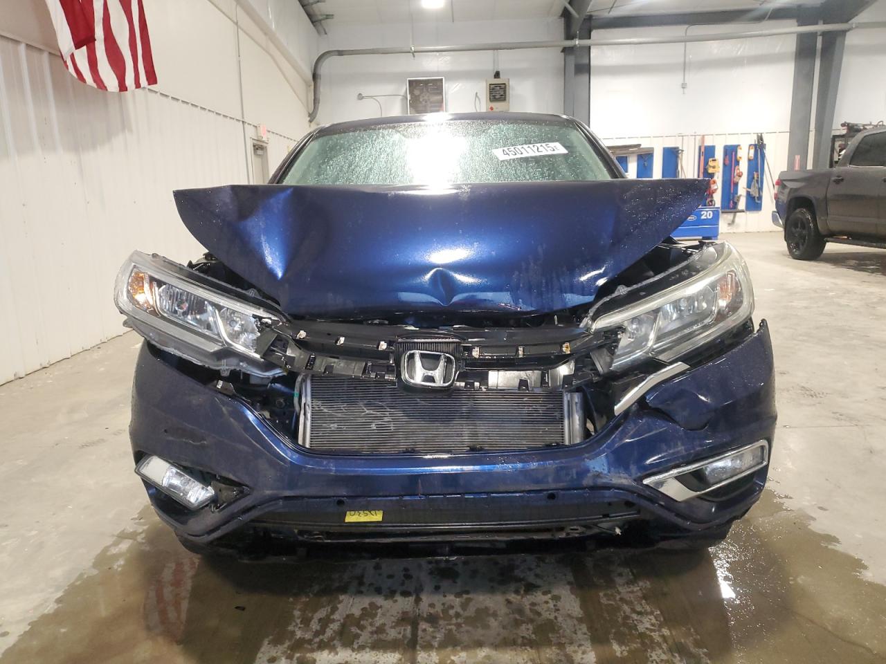 2016 Honda CR-V VIN 5J6RM4H56GL123422 Copart auction photo, front end damage thumbnail 5