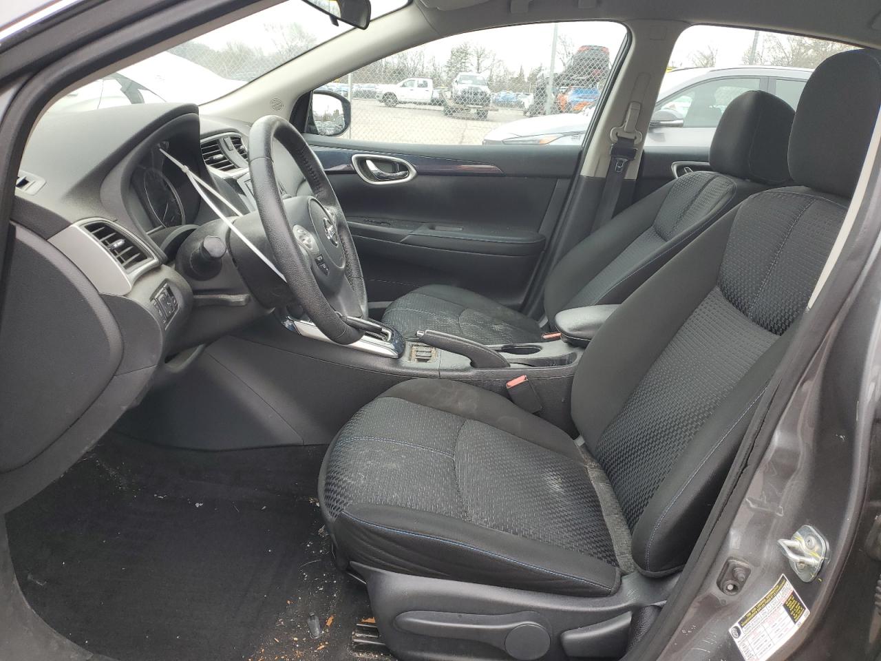 2019 Nissan Sentra VIN 3N1AB7AP6KY260630 Copart auction photo, front end / side damage thumbnail 7