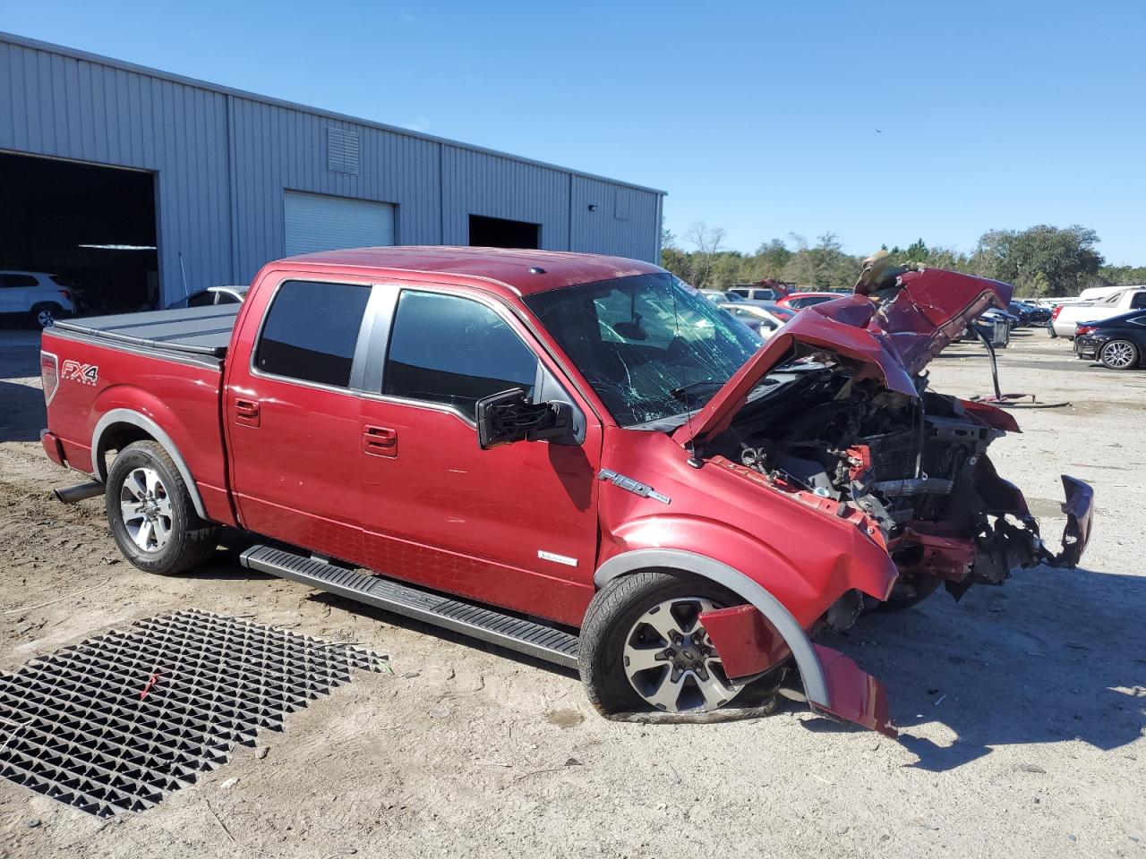 2014 Ford F-150 VIN 1FTFW1ET5EKD24722 Copart auction photo, front end damage thumbnail 4