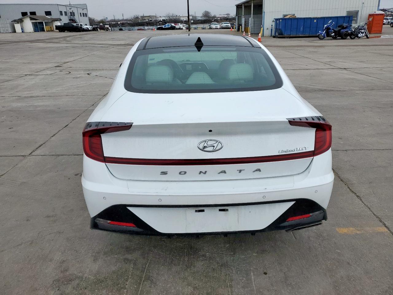 2021 Hyundai Sonata VIN 5NPEH4J23MH117392 Copart auction photo, front end damage thumbnail 6