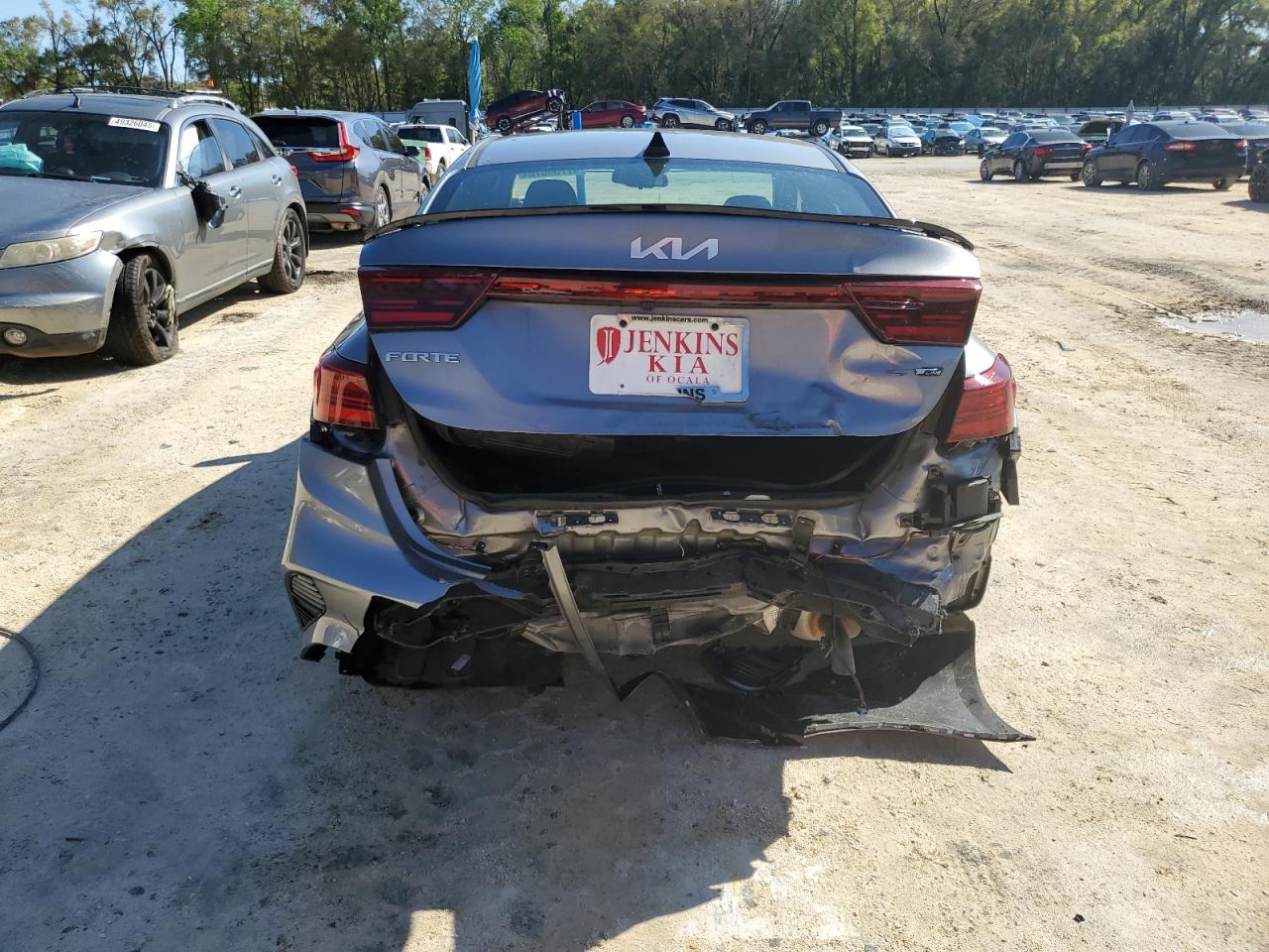 2023 KIA Forte VIN 3KPF54AD1PE544822 Copart auction photo, rear end damage thumbnail 6