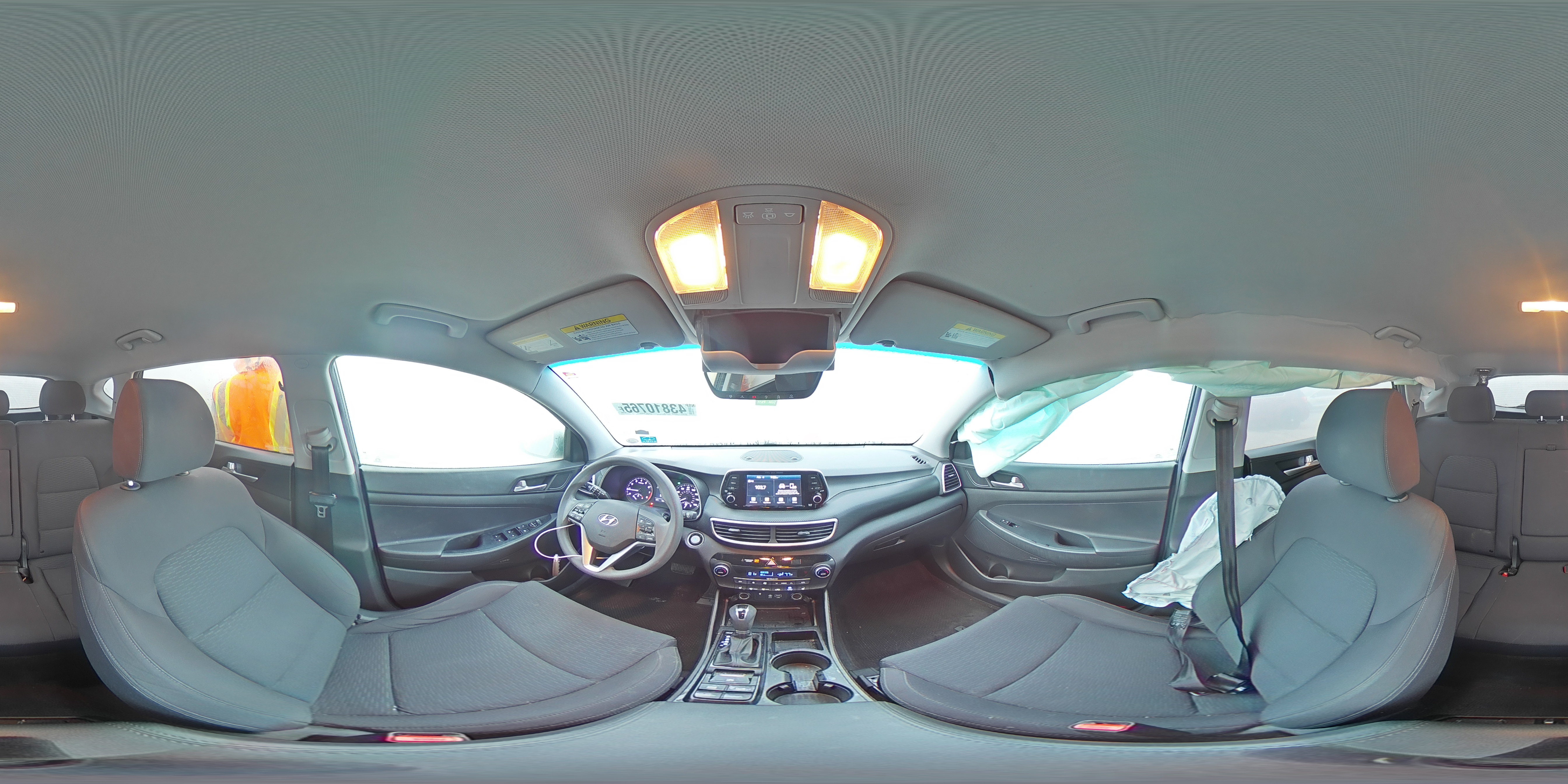 2019 Hyundai Tucson VIN KM8J33AL2KU892345 Copart auction photo, side damage thumbnail 14
