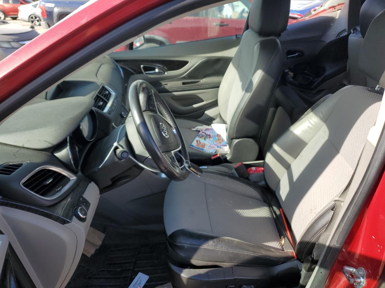 2014 Buick Encore VIN KL4CJBSB1EB617756 Copart auction photo, rear end / front end damage thumbnail 7