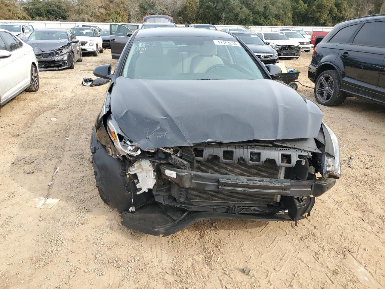 2019 Hyundai Sonata VIN 5NPE24AF4KH802745 Copart auction photo, front end damage thumbnail 5