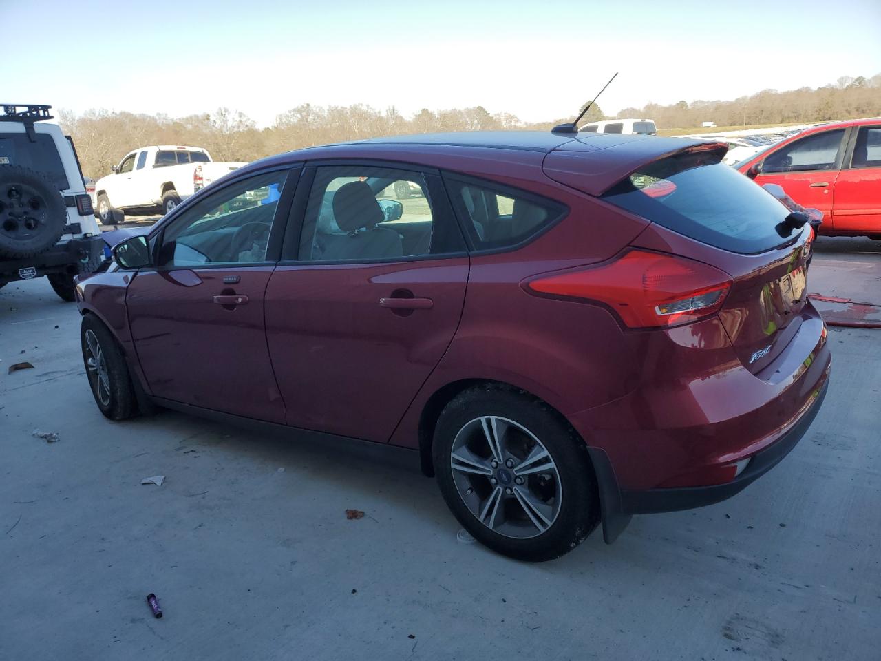 2016 Ford Focus VIN 1FADP3KE9GL210781 Copart auction photo, front end damage thumbnail 2