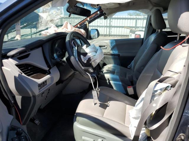 2017 Toyota Sienna VIN 5TDYZ3DC4HS875413 Copart auction photo, front end / side damage thumbnail 7