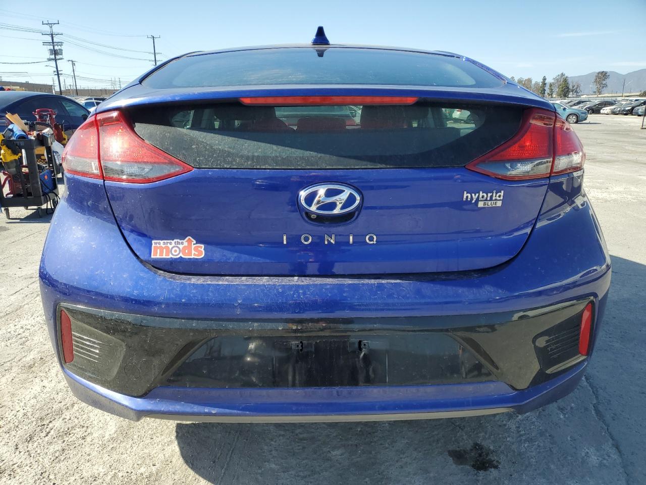 2019 Hyundai IONIQ VIN KMHC65LC9KU167690 Copart auction photo, front end damage thumbnail 6