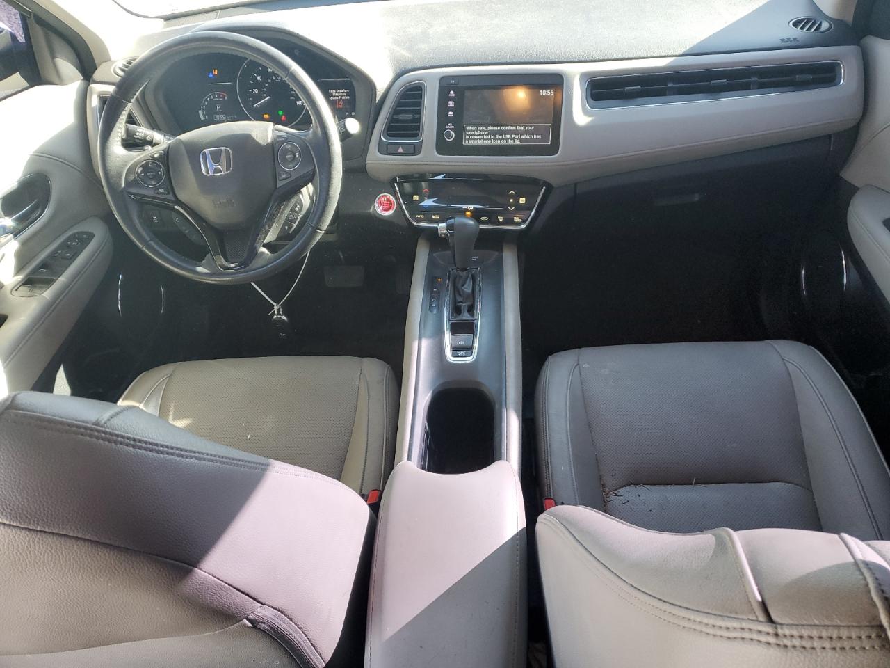 2019 Honda HR-V VIN 3CZRU5H71KM715759 Copart auction photo, front end damage thumbnail 8
