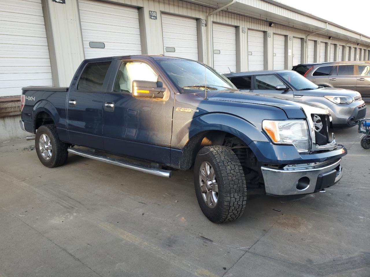 2013 Ford F-150 VIN 1FTFW1EF6DKF24789 Copart auction photo, all over damage thumbnail 4