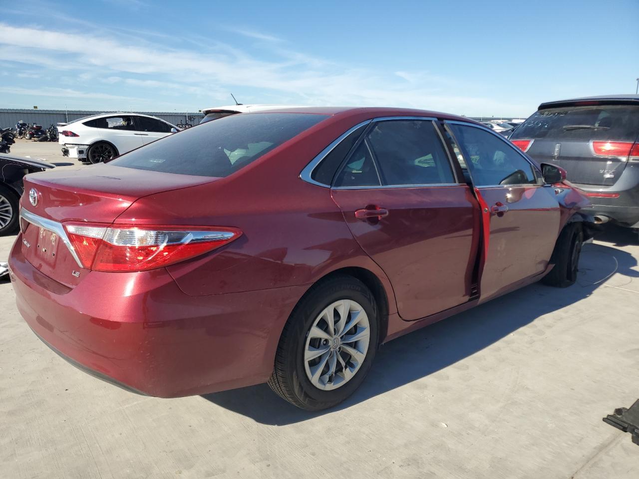 2017 Toyota Camry VIN 4T1BF1FKXHU620411 Copart auction photo, front end damage thumbnail 3