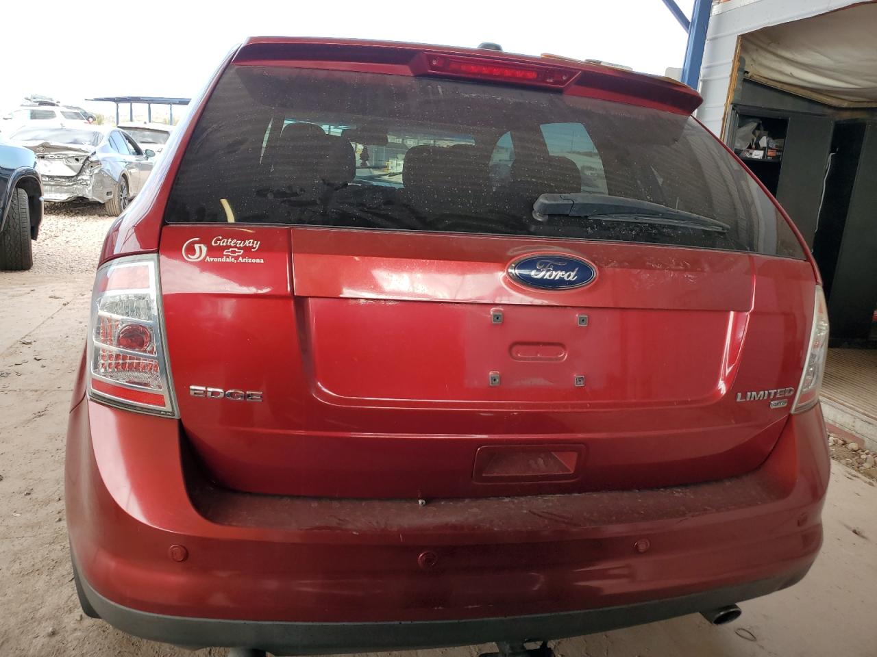 2009 Ford Edge VIN 2FMDK49C19BA95644 Copart auction photo, front end / side damage thumbnail 6