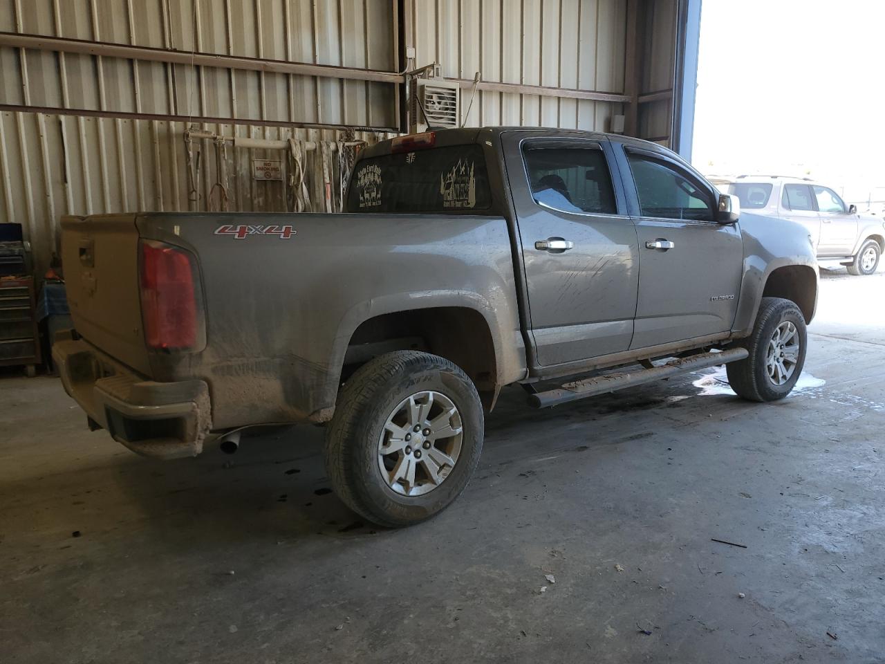 2015 Chevrolet Colorado VIN 1GCGTBE39F1221846 Copart auction photo, hail / minor dent/scratches damage thumbnail 3
