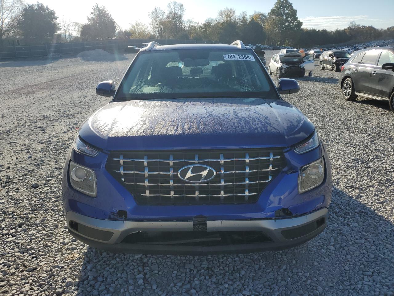 2024 Hyundai Venue VIN KMHRC8A30RU287203 Copart auction photo, front end damage thumbnail 5