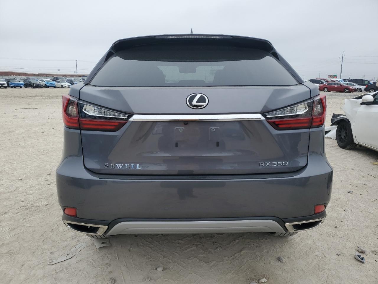 2022 Lexus RX VIN 2T2HZMAA6NC260287 Copart auction photo, side damage thumbnail 6