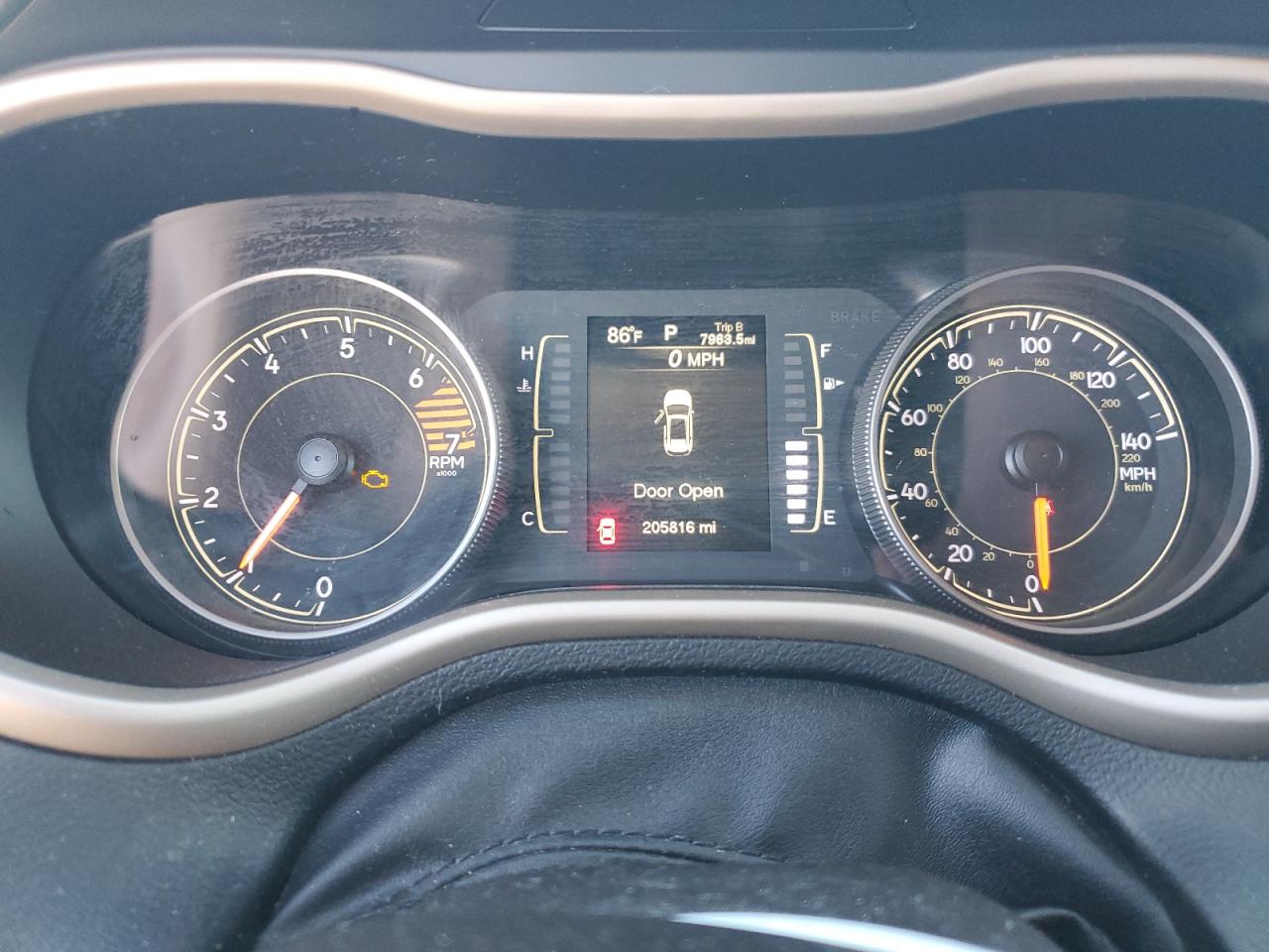 2017 Jeep Grand Cherokee VIN 1C4PJLAB8HW577364 Copart auction photo, front end / side damage thumbnail 9