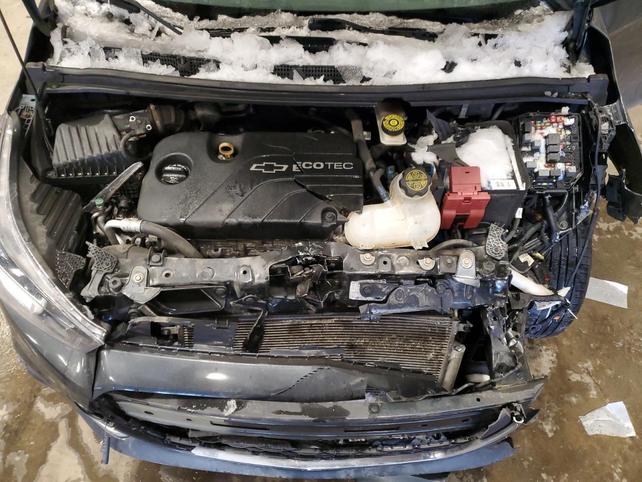2017 Chevrolet Spark VIN KL8CD6SA1HC840060 Copart auction photo, front end damage thumbnail 11