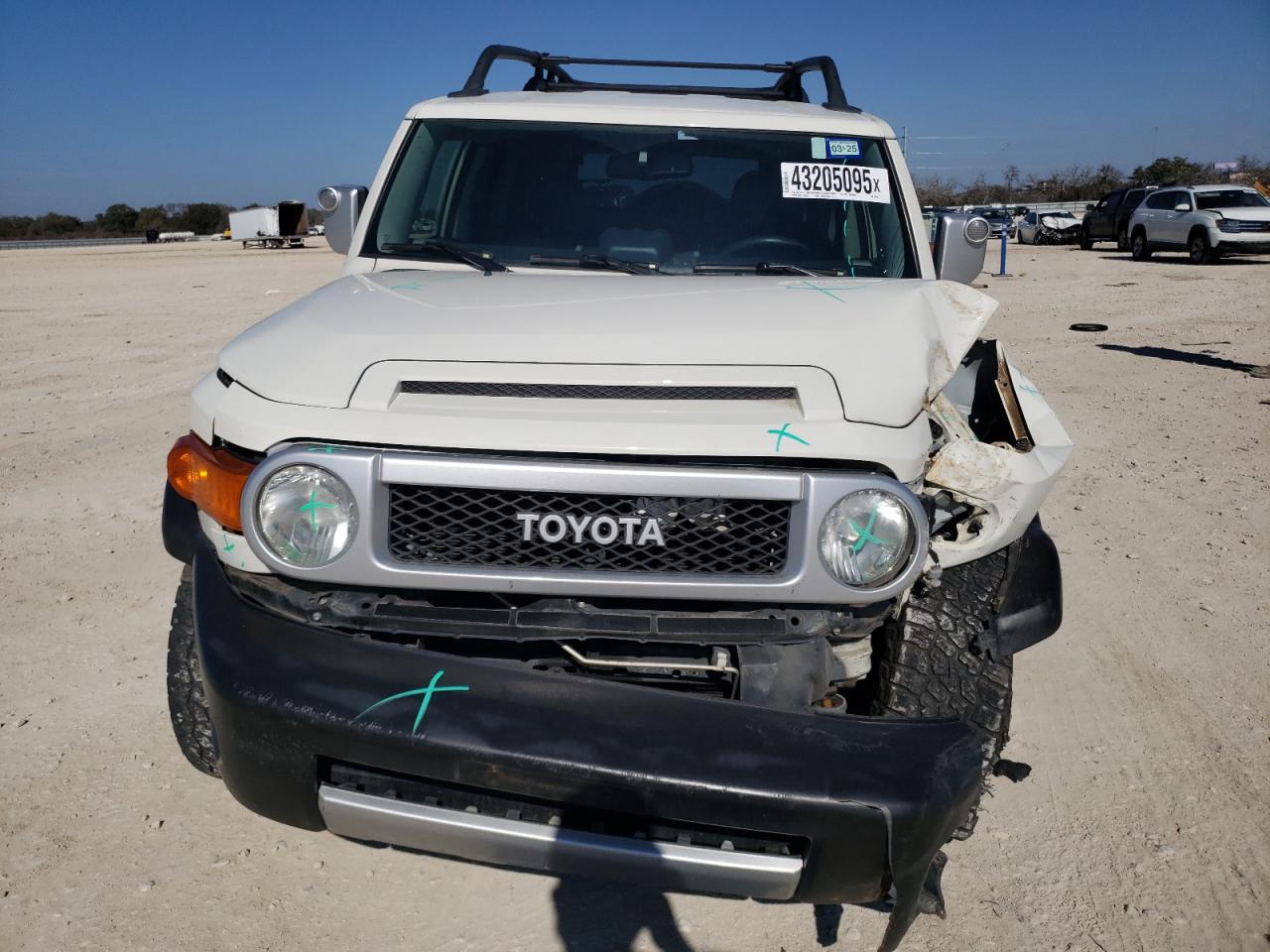 2014 Toyota FJ Cruiser VIN JTEBU4BF3EK180152 Copart auction photo, front end / side damage thumbnail 5