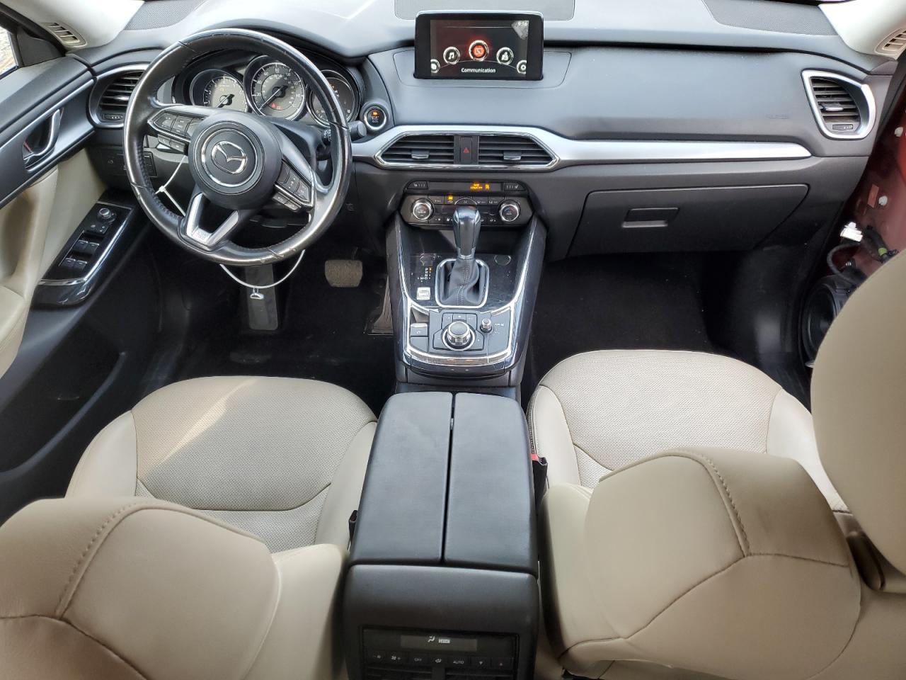 2018 Mazda CX-9 VIN JM3TCACY9J0210665 Copart auction photo, hail / side damage thumbnail 8